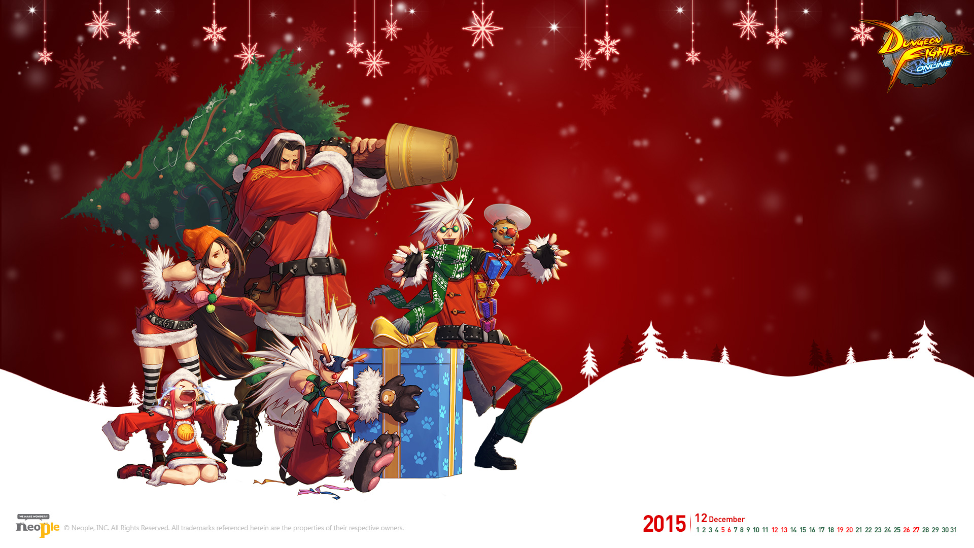 DNF圣诞节壁纸[1920*1080]